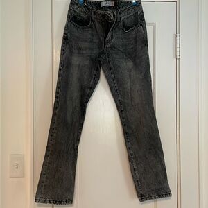 Washed black 100% bf jeans Cabi size 0